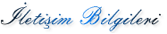 �leti�im Bilgileri 